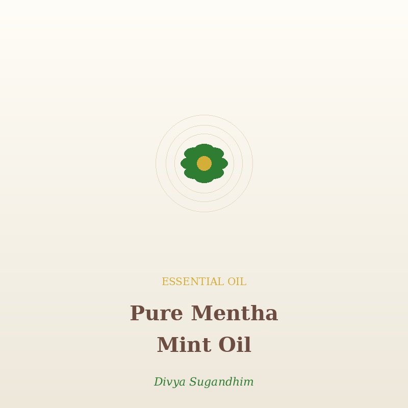 Pure Mentha (Mint) Oil - Pure Essential Oils