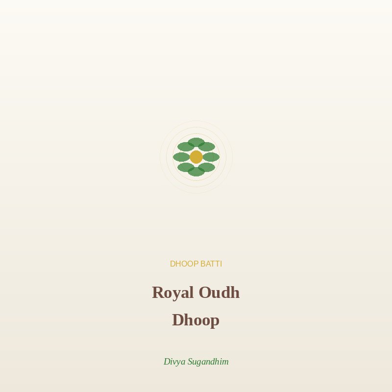 Royal Oudh Dhoop Batti - Dhoop Batti