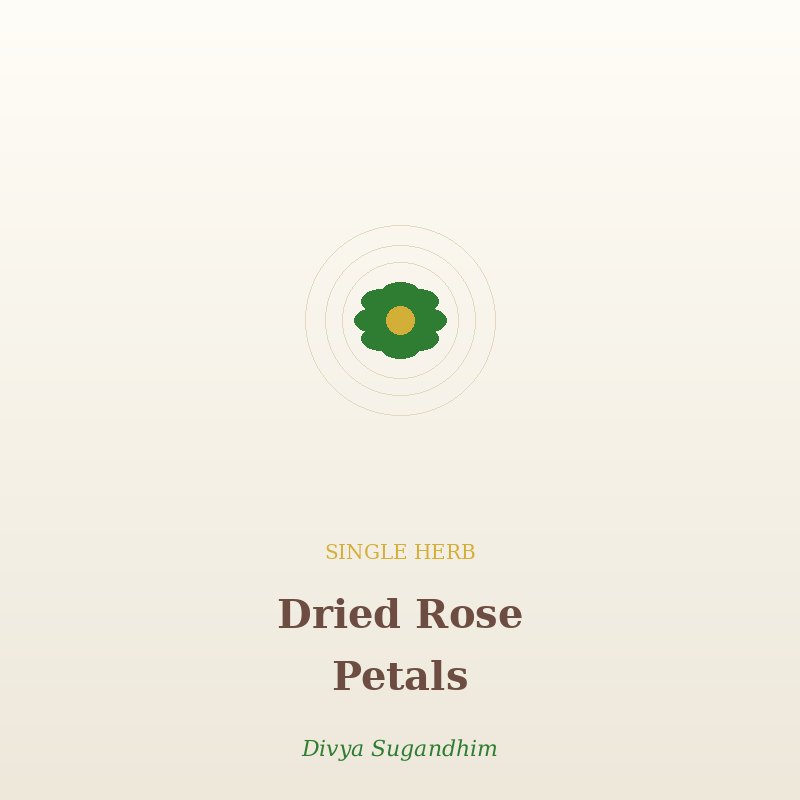 Dried Rose Petals - Single Herb Collection